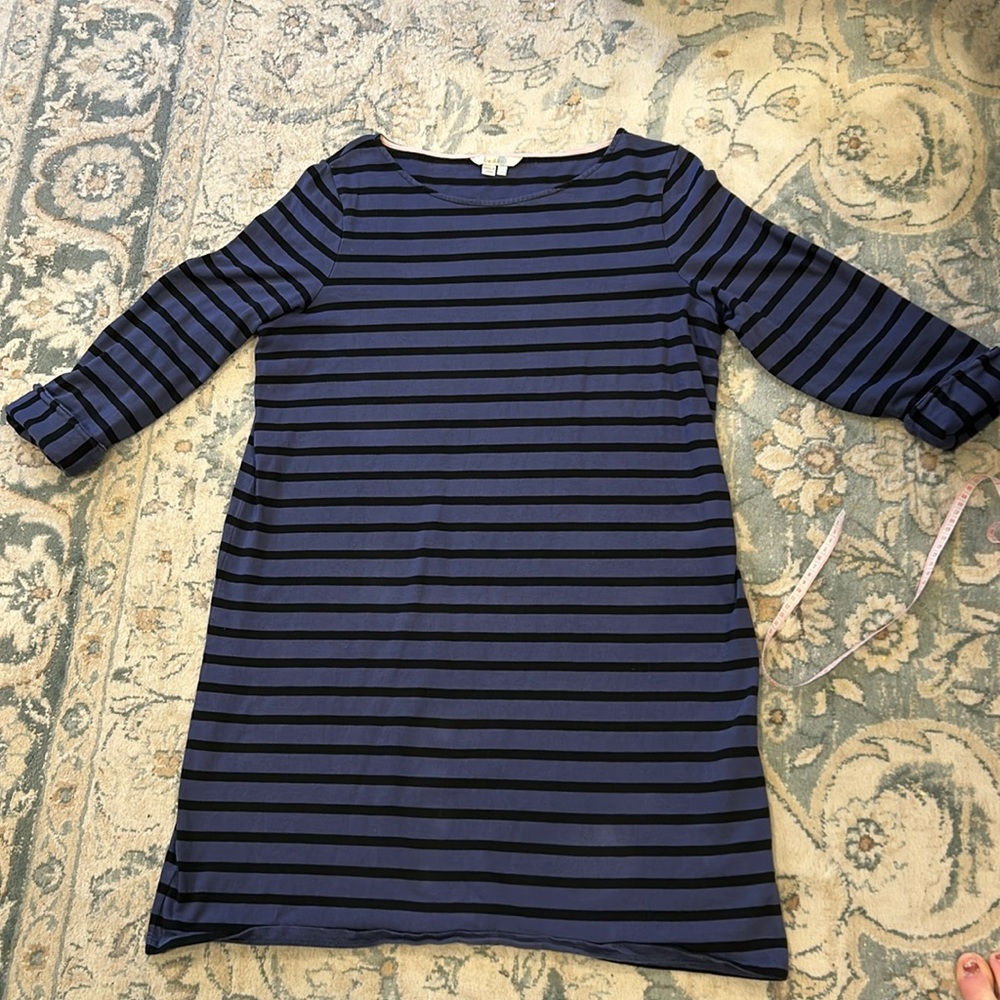 Boden Cotton Striped Dress